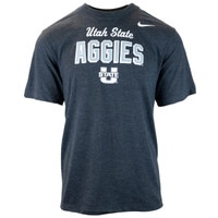 Men's Nike Utah State Aggies Block Letter T-Shirt